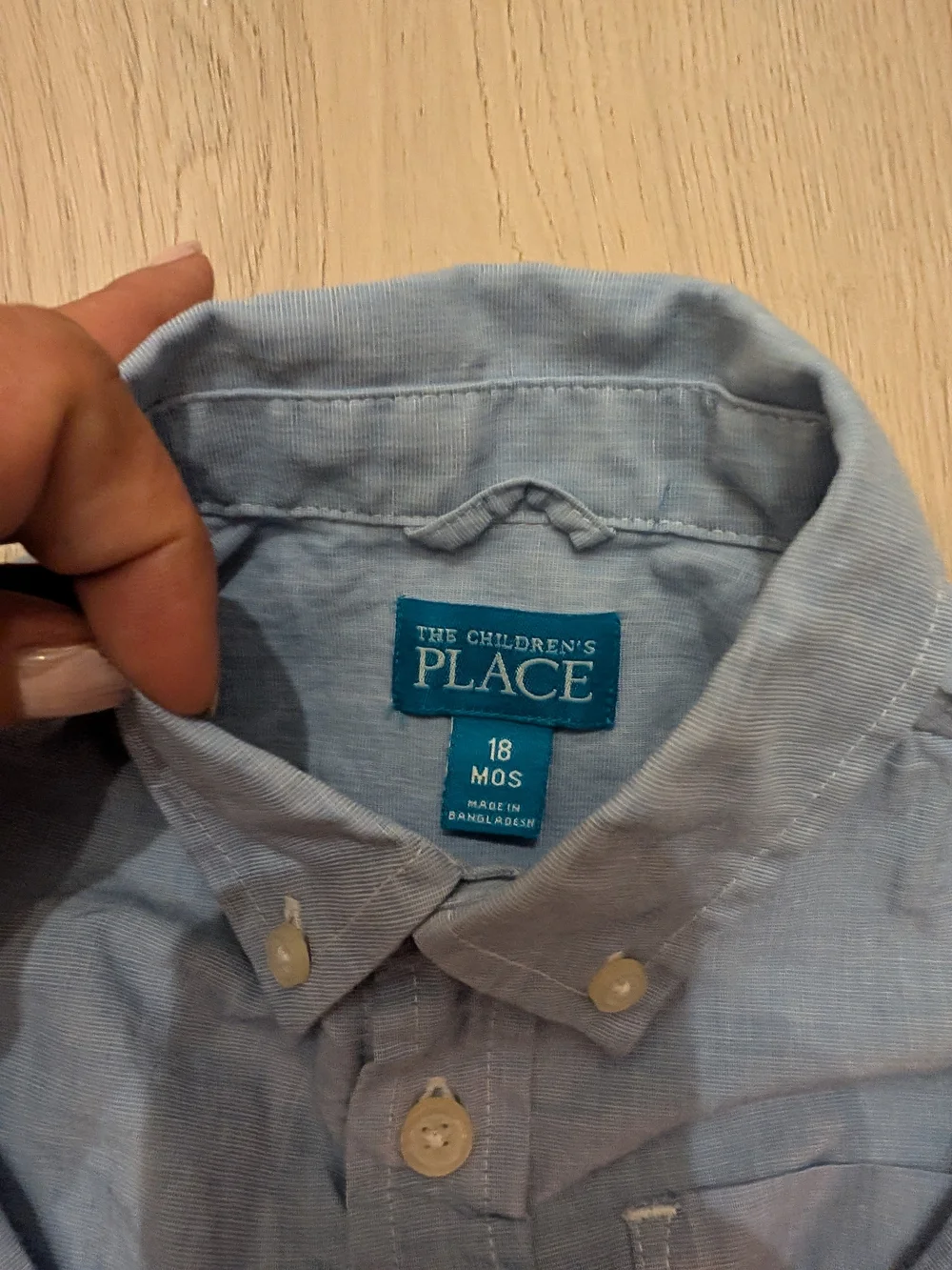 The Childrens Place lightweight gingham